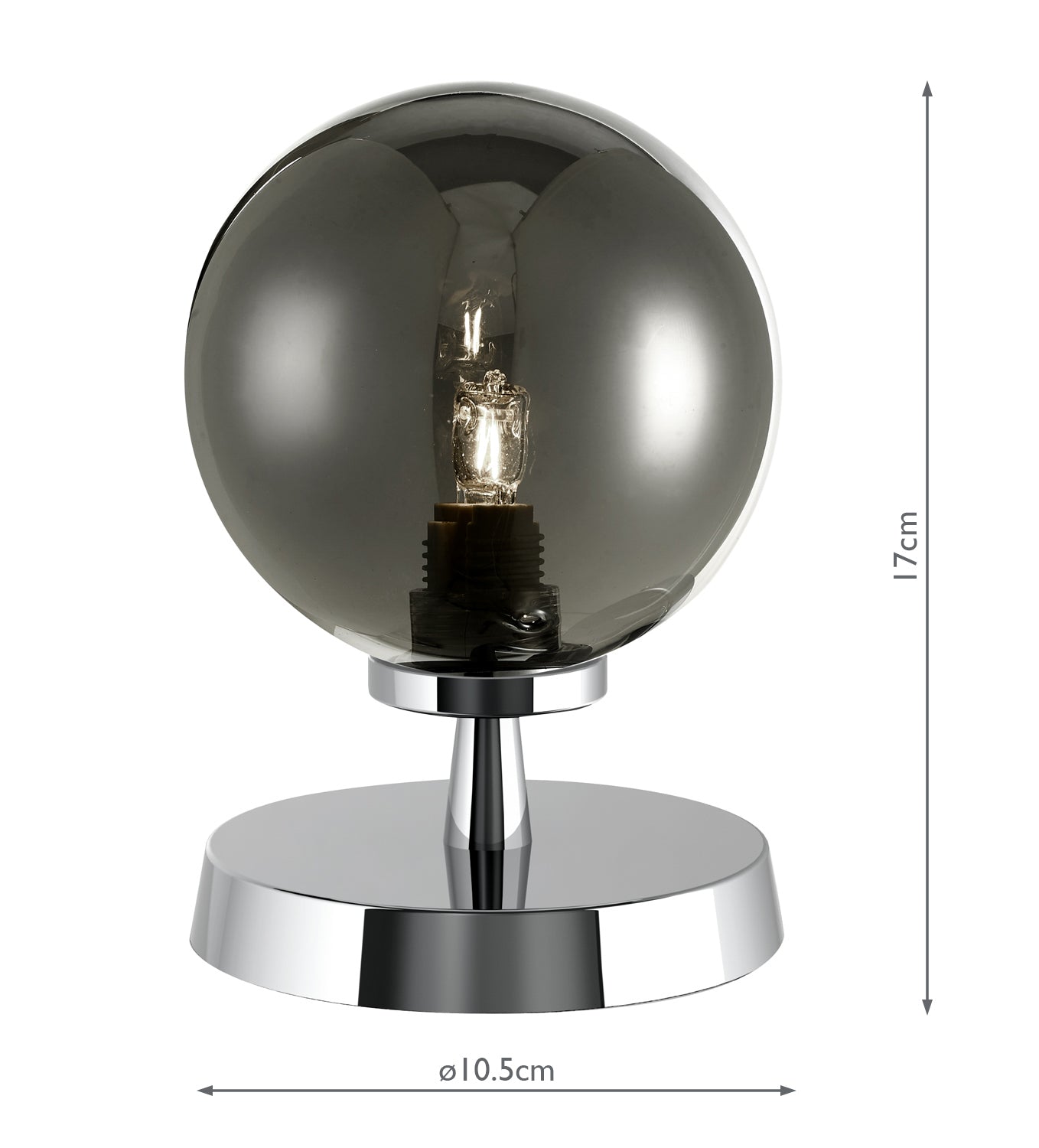 Esben Touch Table Lamp In Various Finishes G9