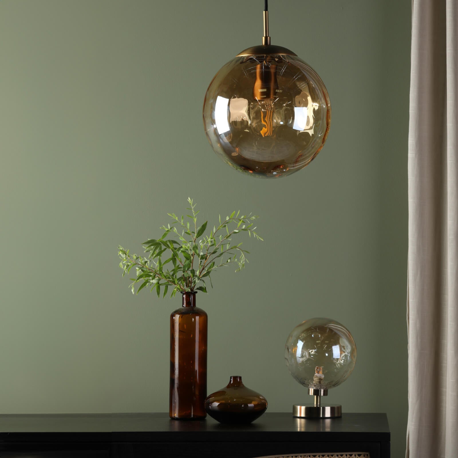 Esben Touch Table Lamp In Various Finishes G9