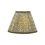 Esther Cotton Empire Shade-Red/ Green w  Various Sizes Shades