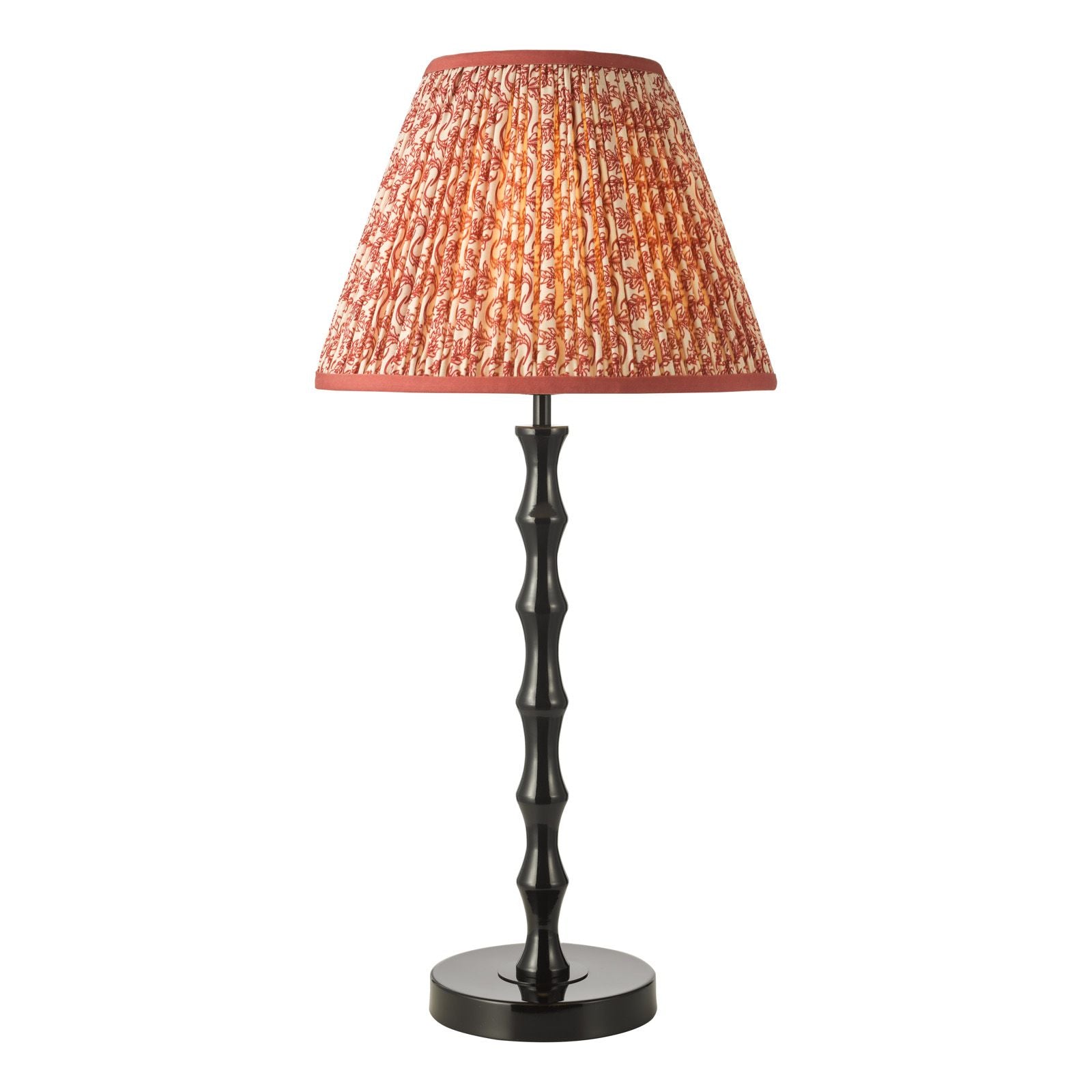 Esther Cotton Empire Shade-Red/ Green w  Various Sizes Shades