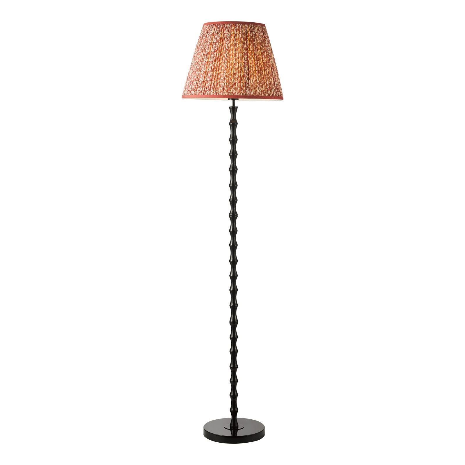 Esther Cotton Empire Shade-Red/ Green w  Various Sizes Shades