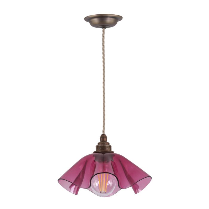 Ethel Pendant Glass- Various Finishes