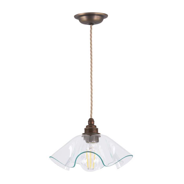 Ethel Pendant Glass- Various Finishes