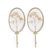 Floral Butterfly Wall Hanging Set of 2