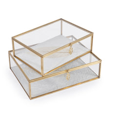 Leaf Glass Box - Large/Small