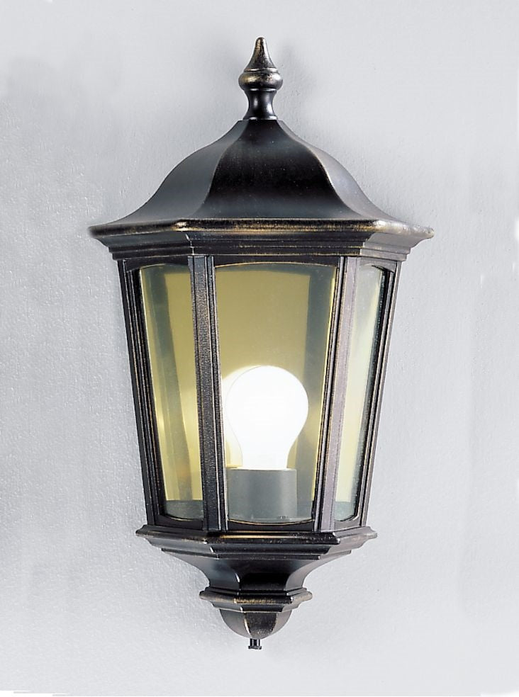 Earnhardt Outdoor Flush Light IP44 - Smoked Glass