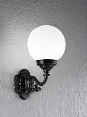 Rolento Outdoor Small/Large Wall Light IP43 - Matt Black