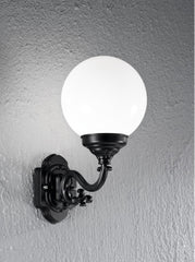 Rolento Outdoor Small/Large Wall Light IP43 - Matt Black