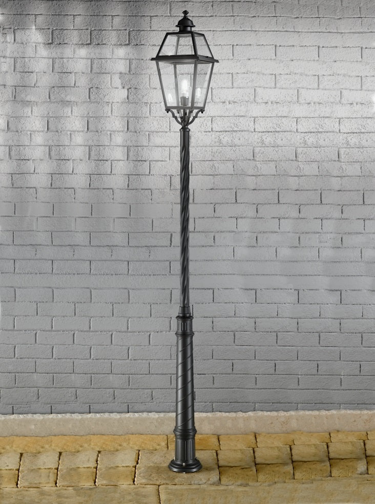 Numbani Lamp Post IP23 - Dark Grey