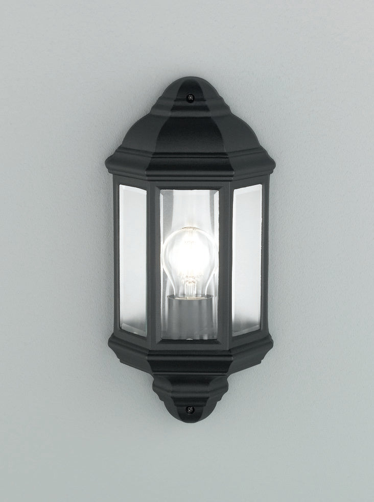 Winford Outdoor Flush Light IP44 - Black
