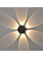 Shine 6Lt LED Outdoor Up/Down Light IP54 - Round