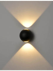 Shine 2Lt LED Outdoor Up/Down Light IP54 - Round