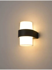 Shine 2Lt LED Outdoor Up/Down Light IP54 - Barrel