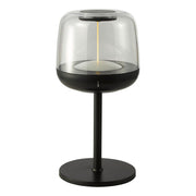 Ezera Rechargeable IP44 LED Outdoor Table Lamp- Black Finish