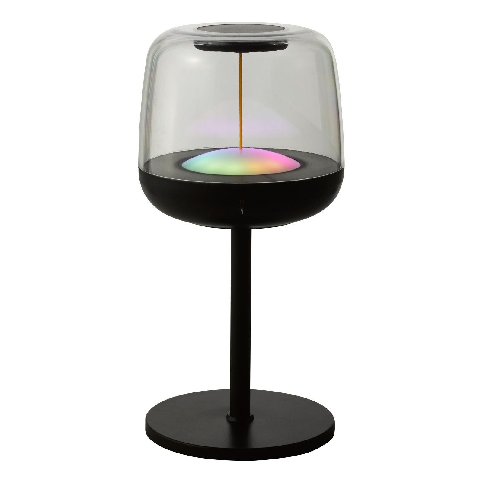 Ezera Rechargeable IP44 LED Outdoor Table Lamp- Black Finish