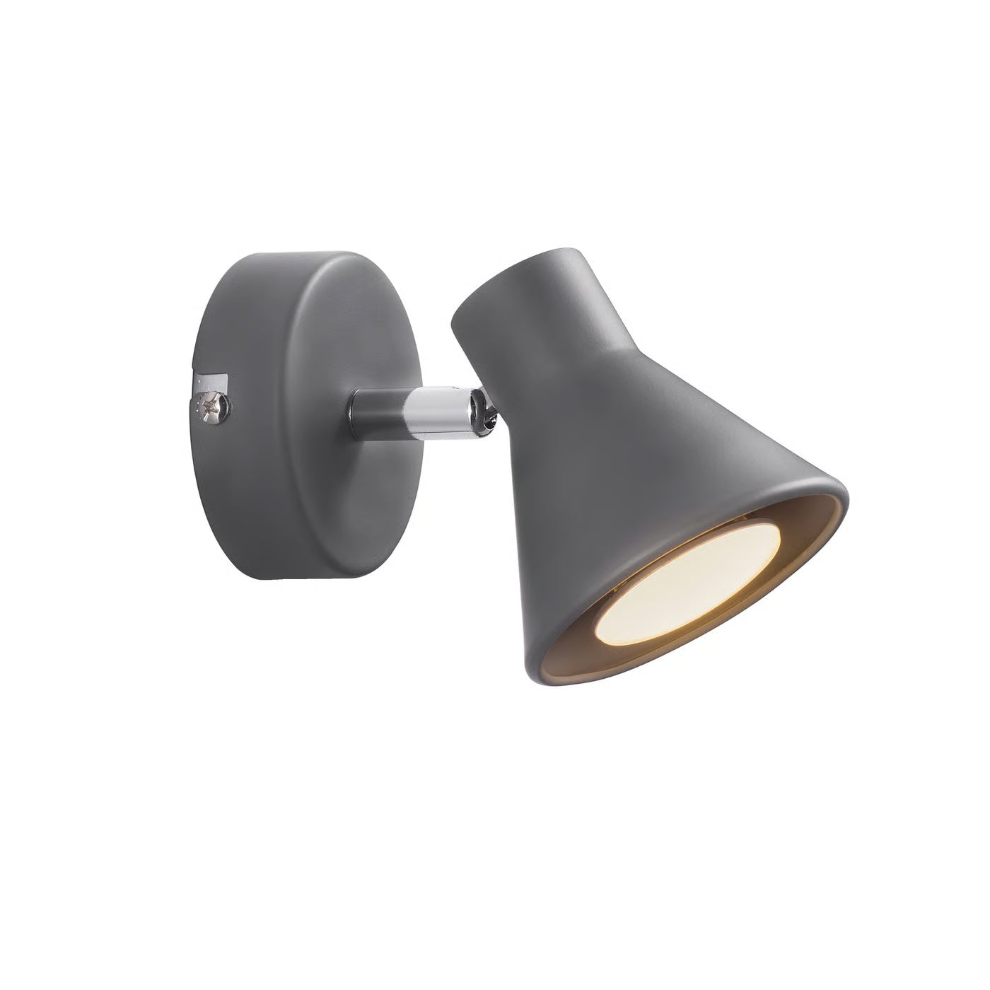 Eik Wall Light- Grey/ Black/ White Finishes
