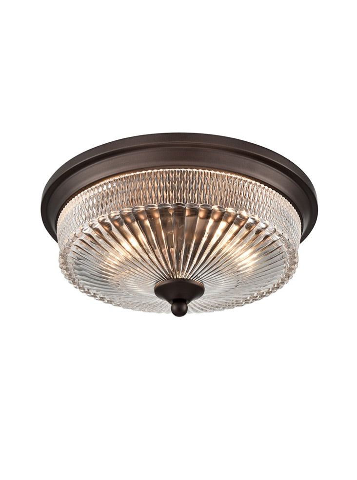 Bromley Flush Ceiling Fitting- Various Finishes