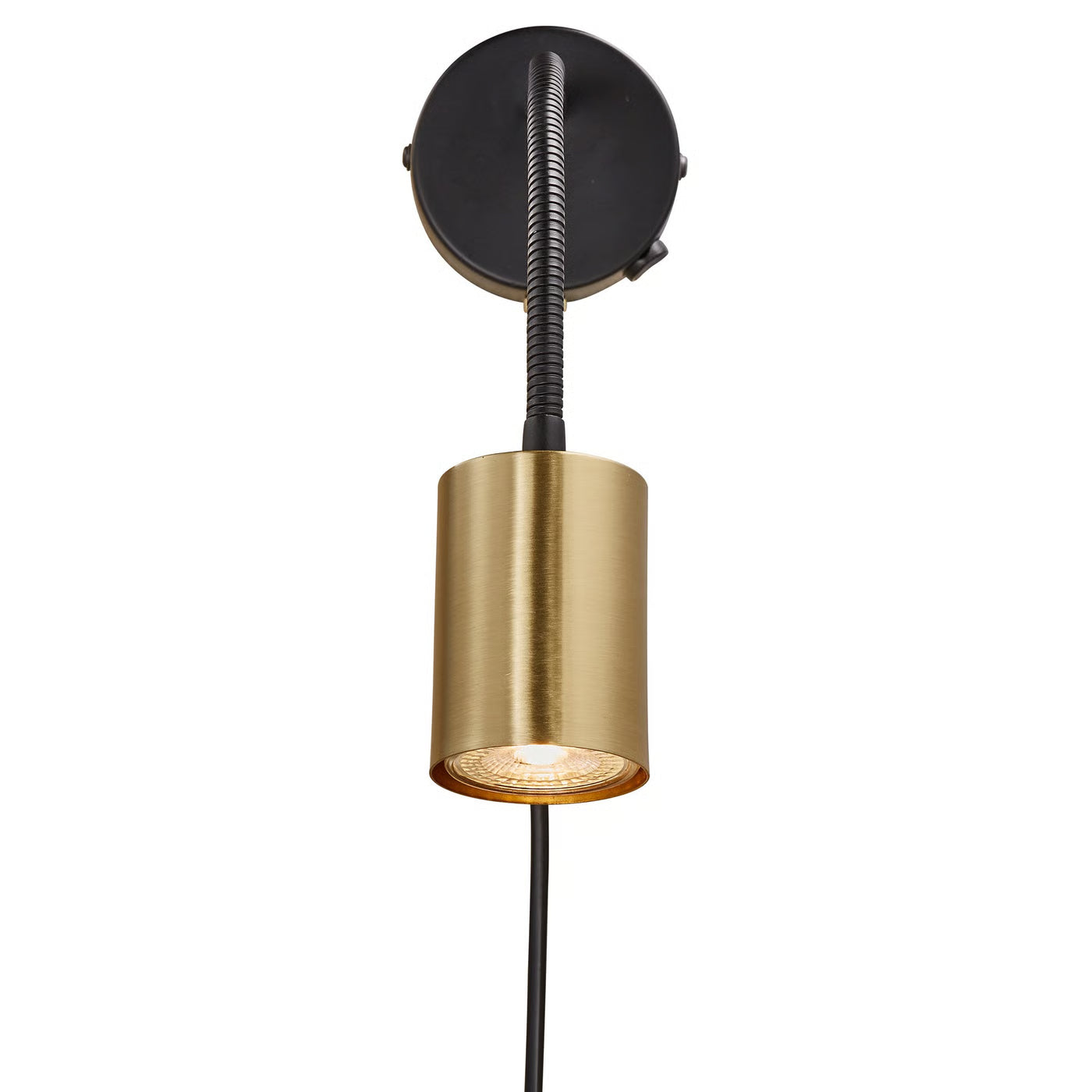 Explore Flex Wall Light- Black/ Brass/ White Finishes