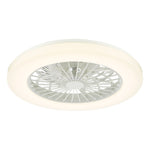 LED Ceiling Fan Flush White Fitting Only