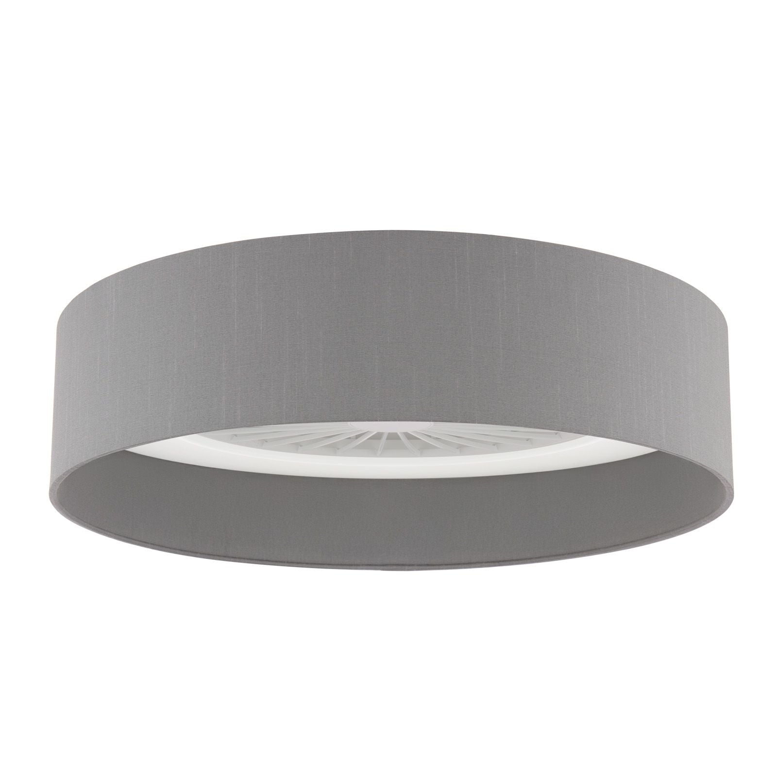 LED Fan Flush Shade- White/ Grey Finishes