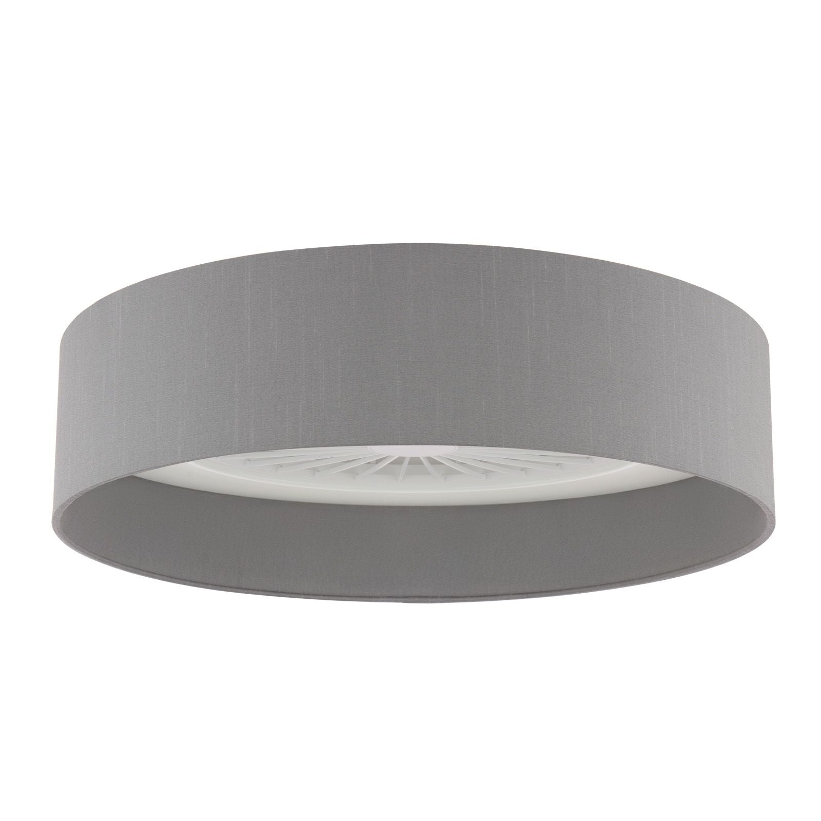 LED Fan Flush Shade- White/ Grey Finishes