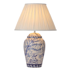 Fauna table lamp complete with ivory shade E27