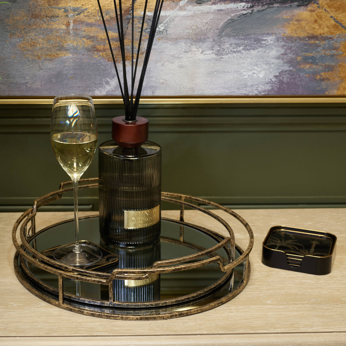 Palm Treee Coasters Set/5