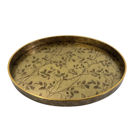 Oriental Floral Tray