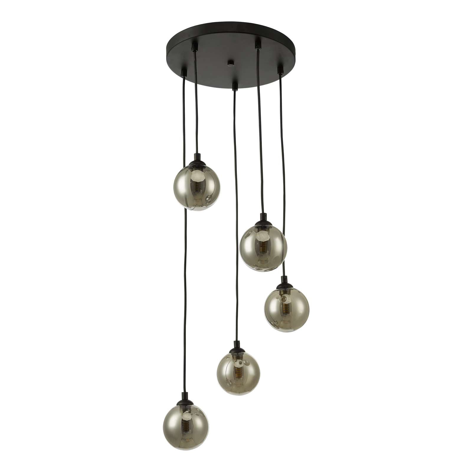Federico 5 Light Cluster Pendant In Various Finishes G9