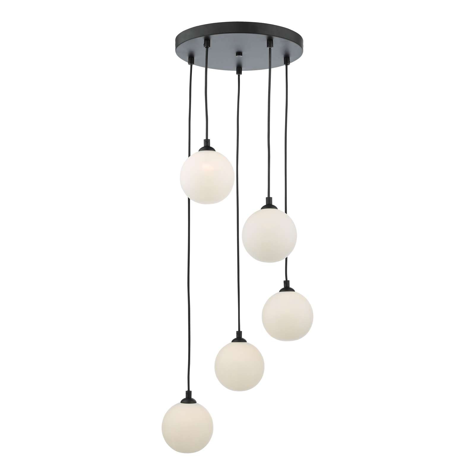 Federico 5 Light Cluster Pendant In Various Finishes G9
