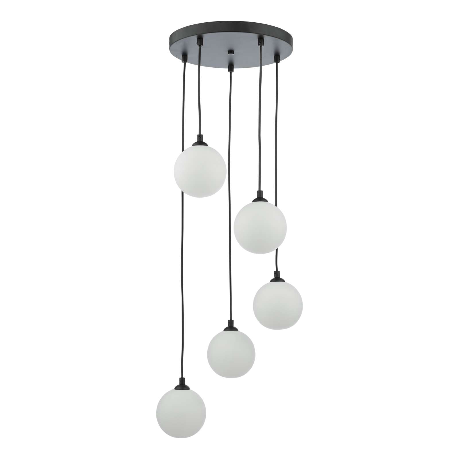Federico 5 Light Cluster Pendant In Various Finishes G9