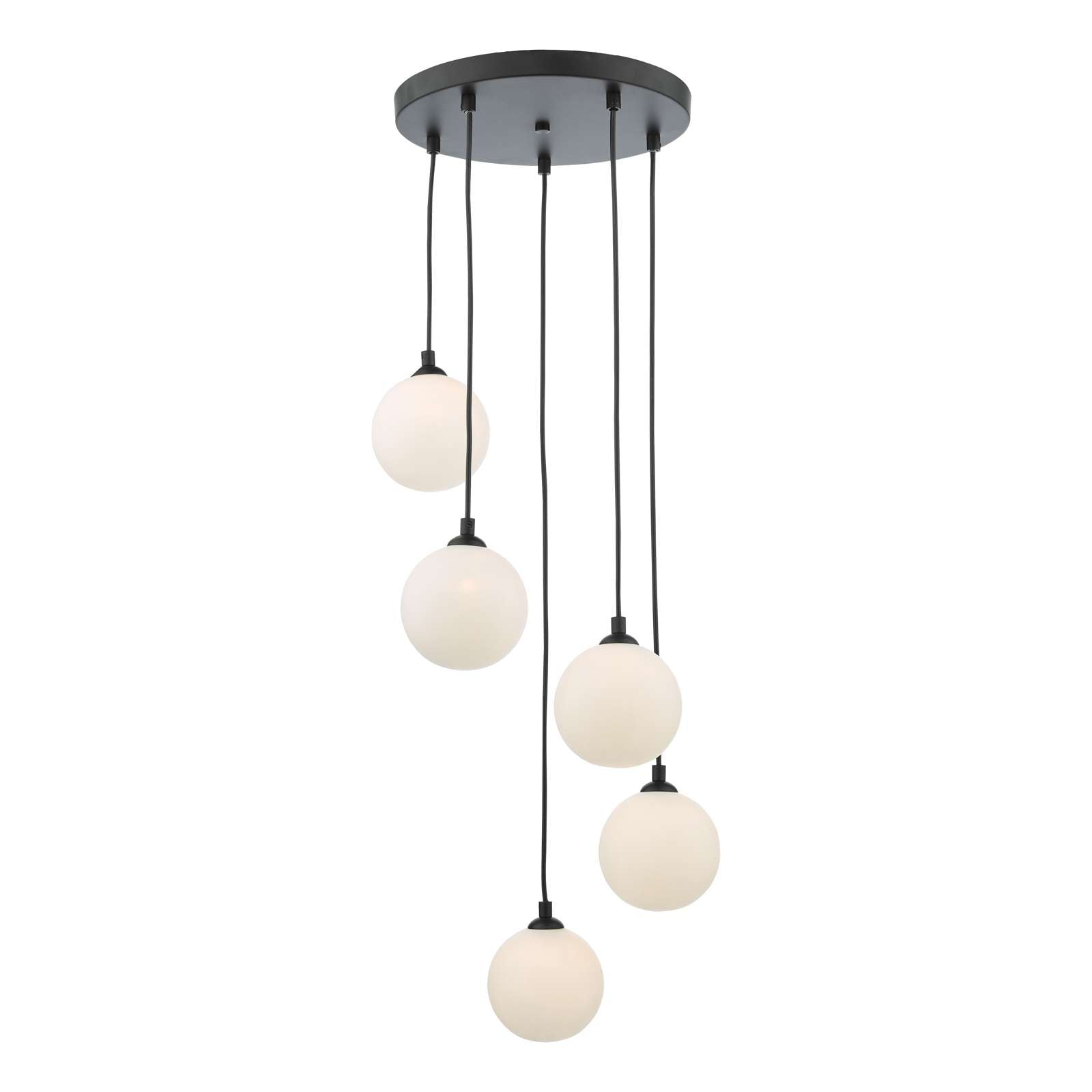 Federico 5 Light Cluster Pendant In Various Finishes G9