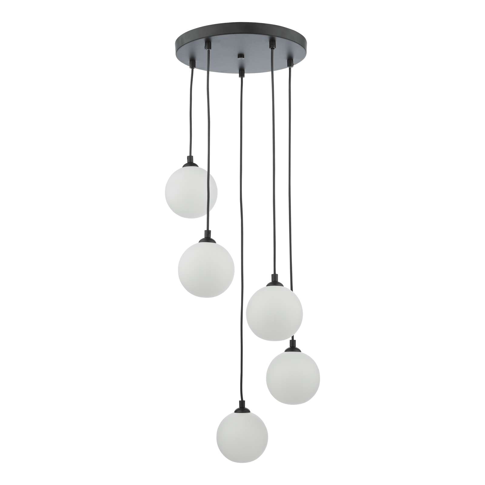 Federico 5 Light Cluster Pendant In Various Finishes G9