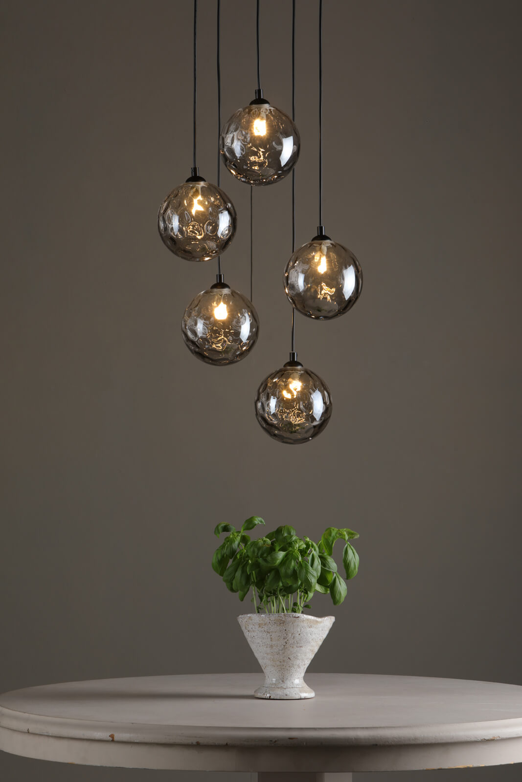 Federico 5 Light Cluster Pendant In Various Finishes G9