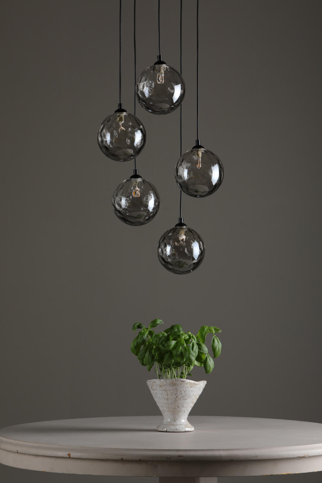 Federico 5 Light Cluster Pendant In Various Finishes G9