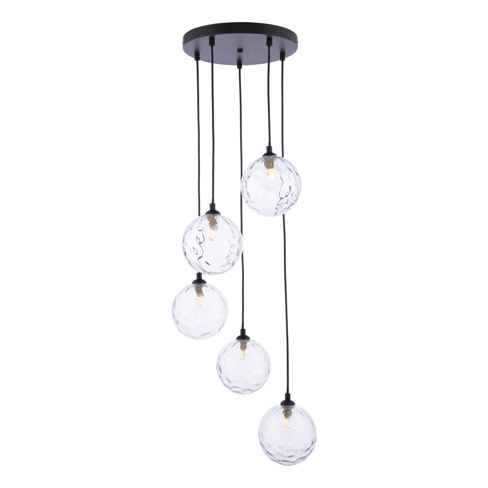 Federico 5 Light Cluster Pendant In Various Finishes G9