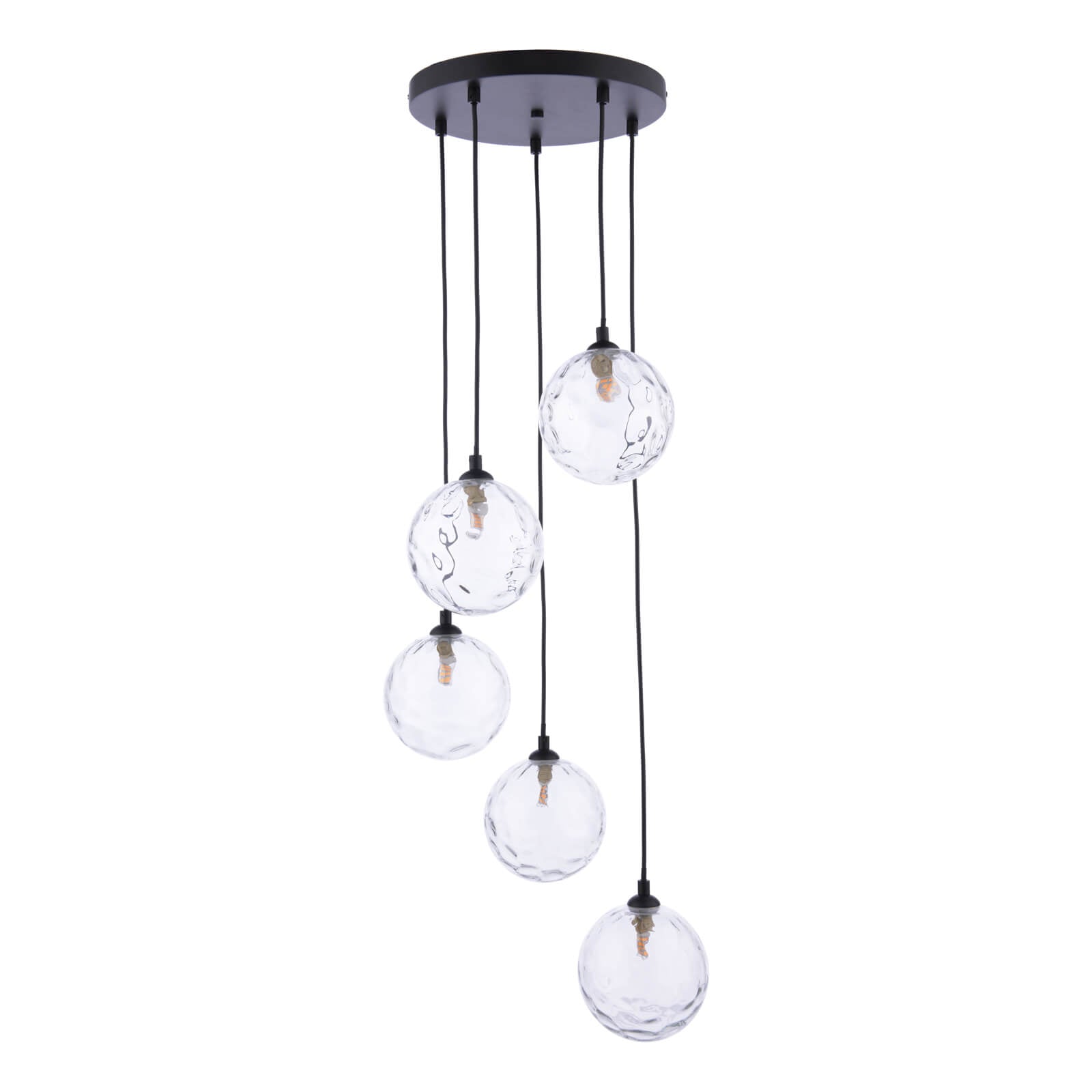 Federico 5 Light Cluster Pendant In Various Finishes G9