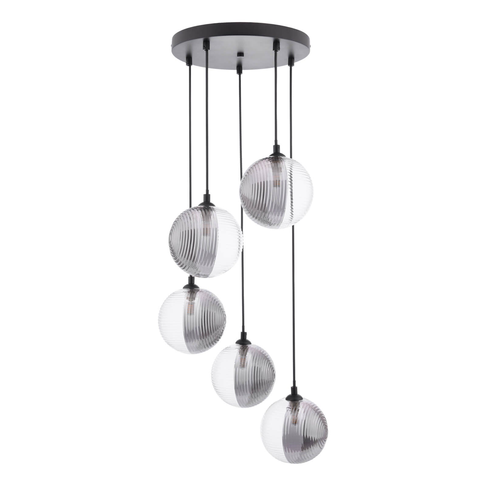 Federico 5 Light Cluster Pendant In Various Finishes G9