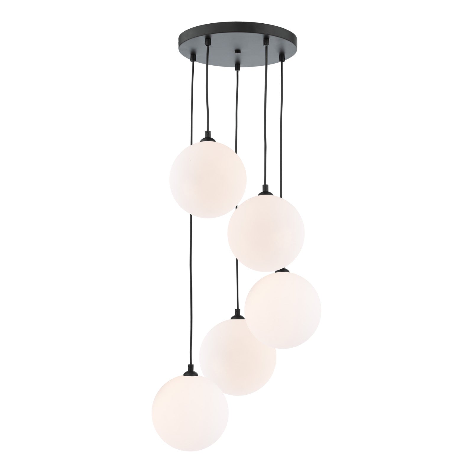 Federico 5 Light Cluster Pendant In Various Finishes G9