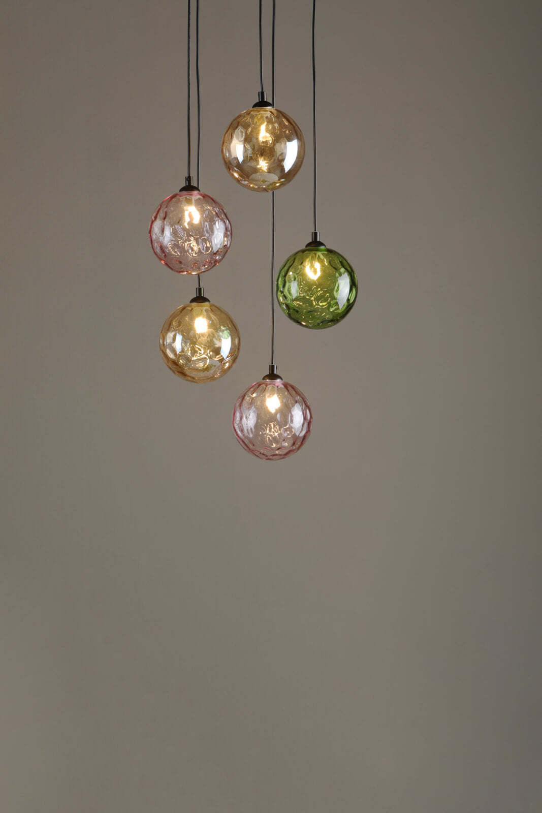 Federico 5 Light Cluster Pendant In Various Finishes G9