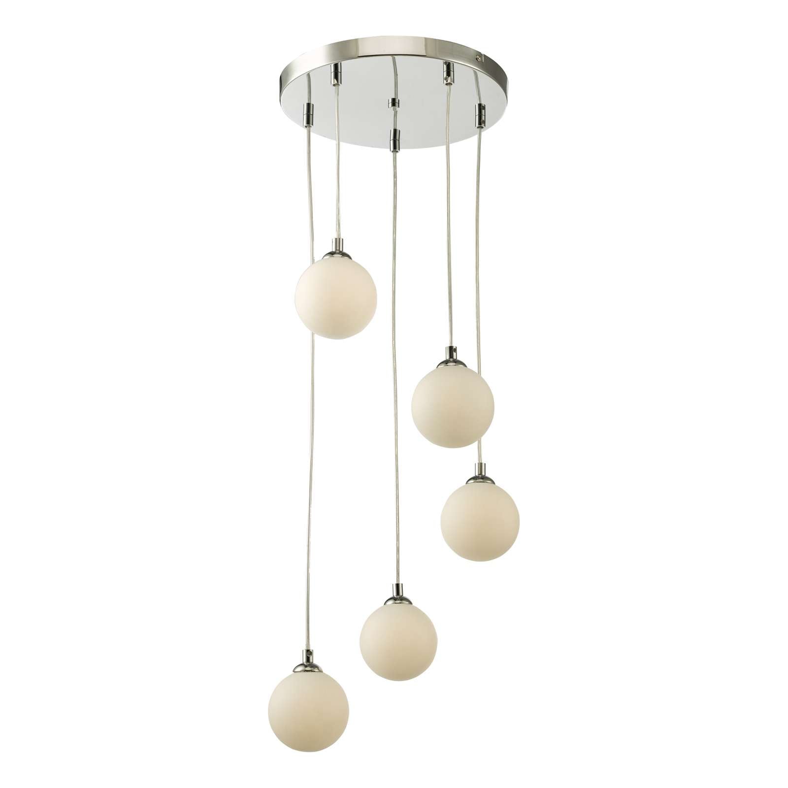Federico 5 Light Cluster Pendant In Various Finishes G9
