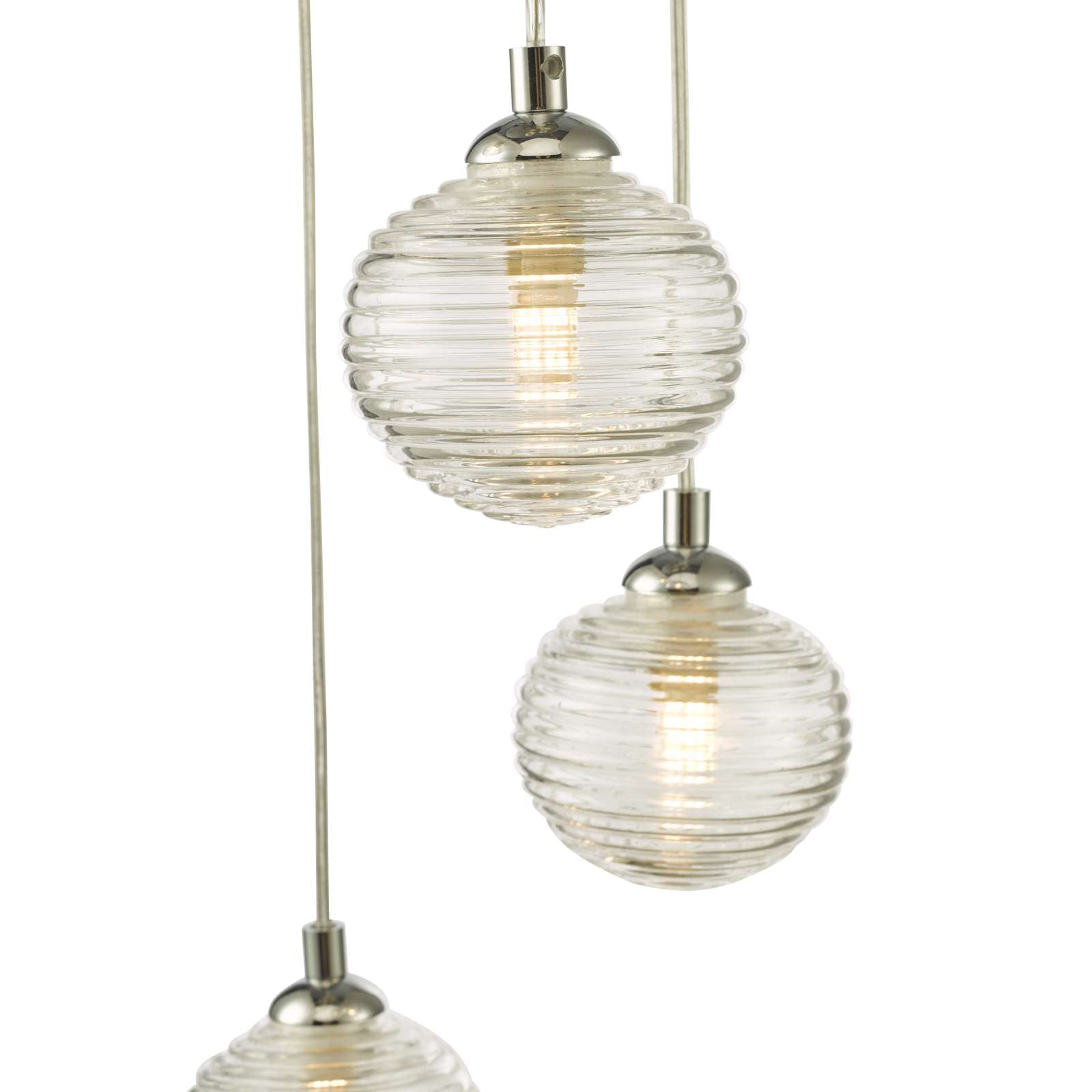 Federico 5 Light Cluster Pendant In Various Finishes G9