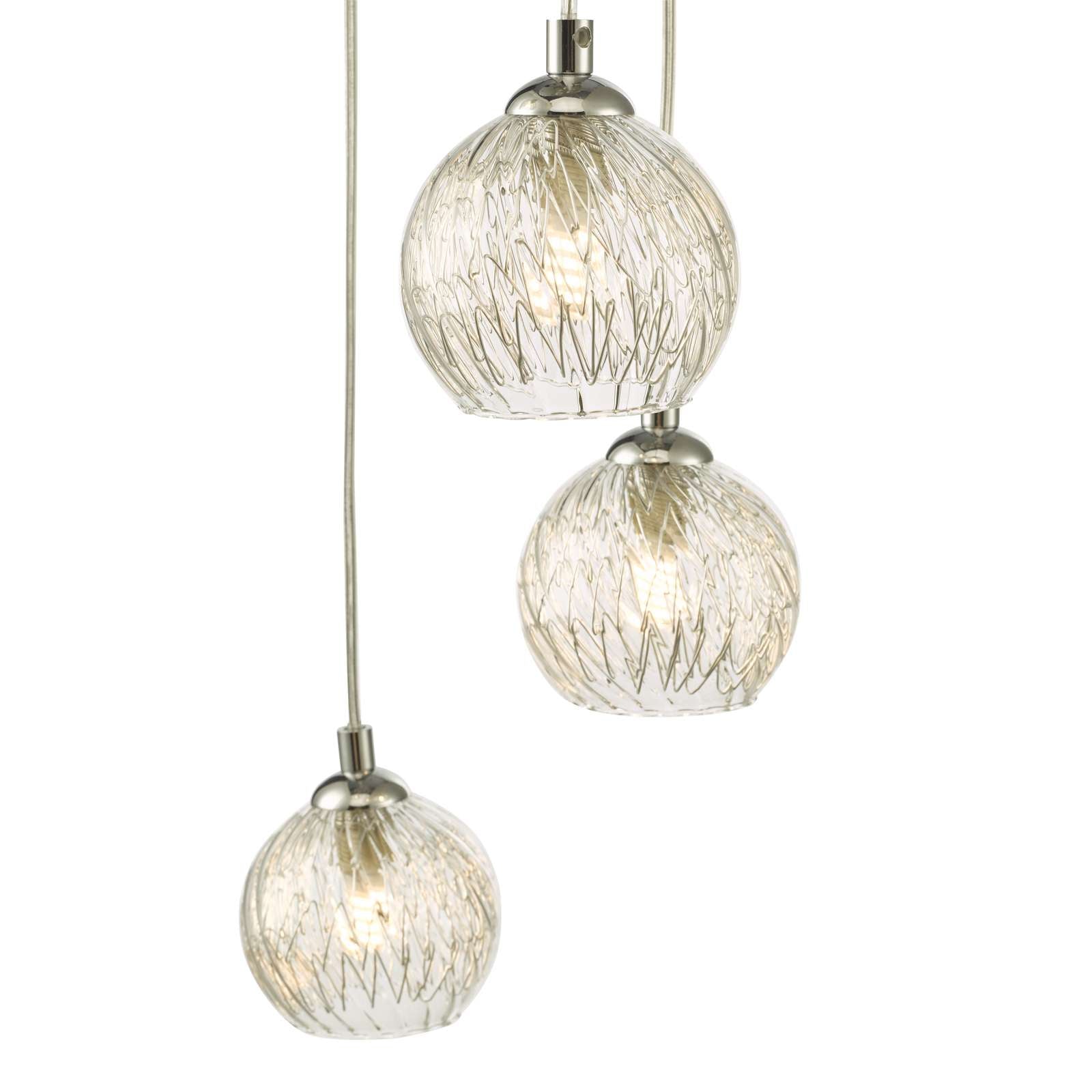 Federico 5 Light Cluster Pendant In Various Finishes G9