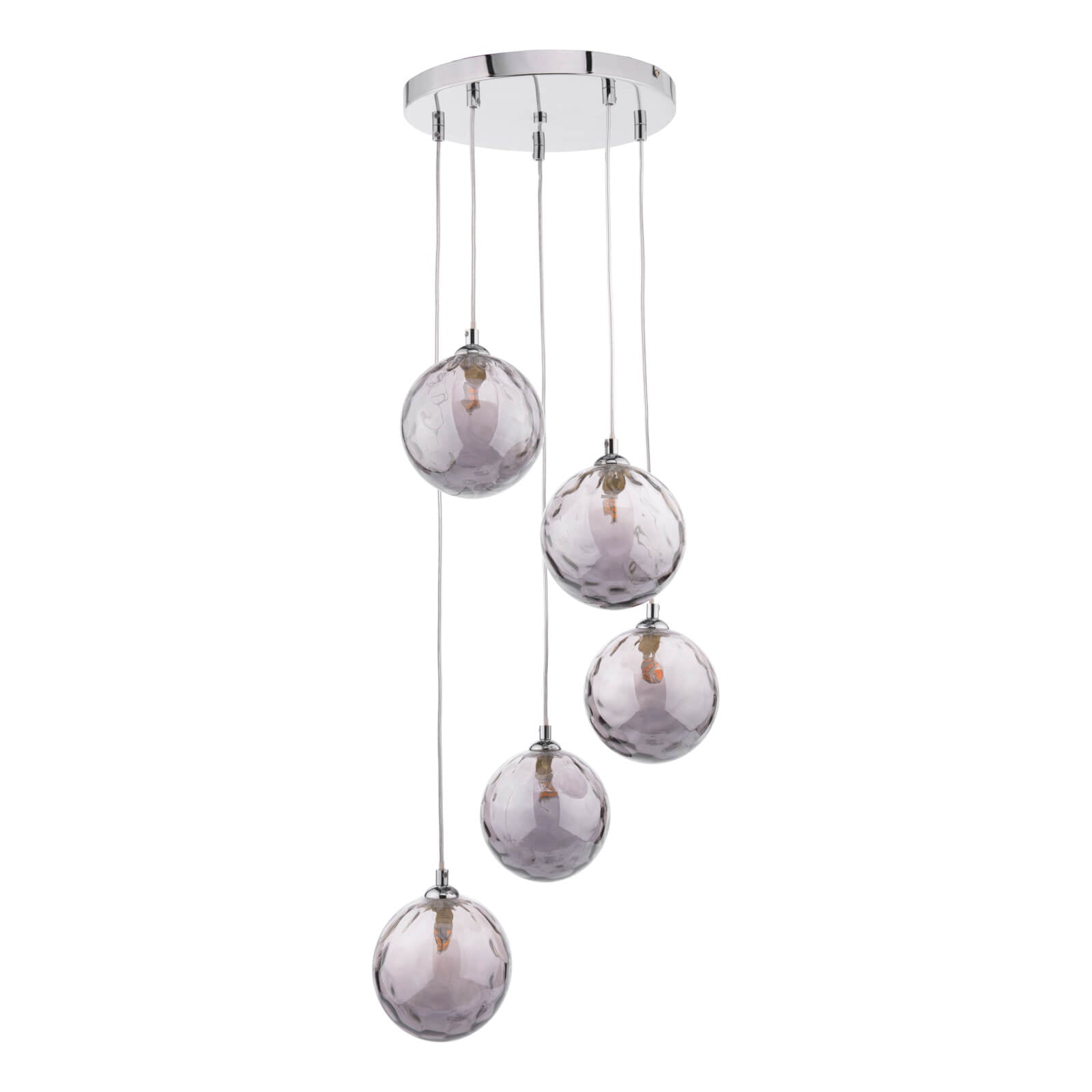 Federico 5 Light Cluster Pendant In Various Finishes G9