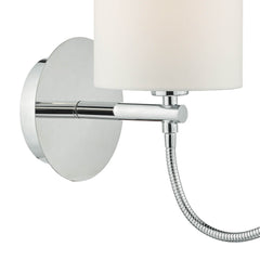 Feta Wall Light LED- Polished Chrome & Antique Brass Finishes