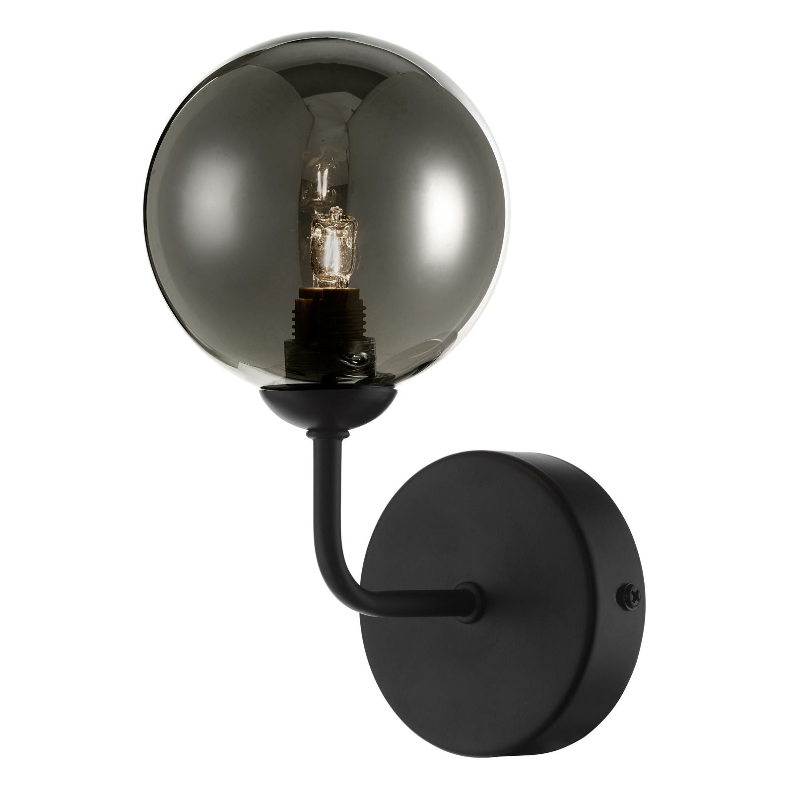 Feya Wall Light Antique Bronze/Polished Chrome/Matt Black - Finish 