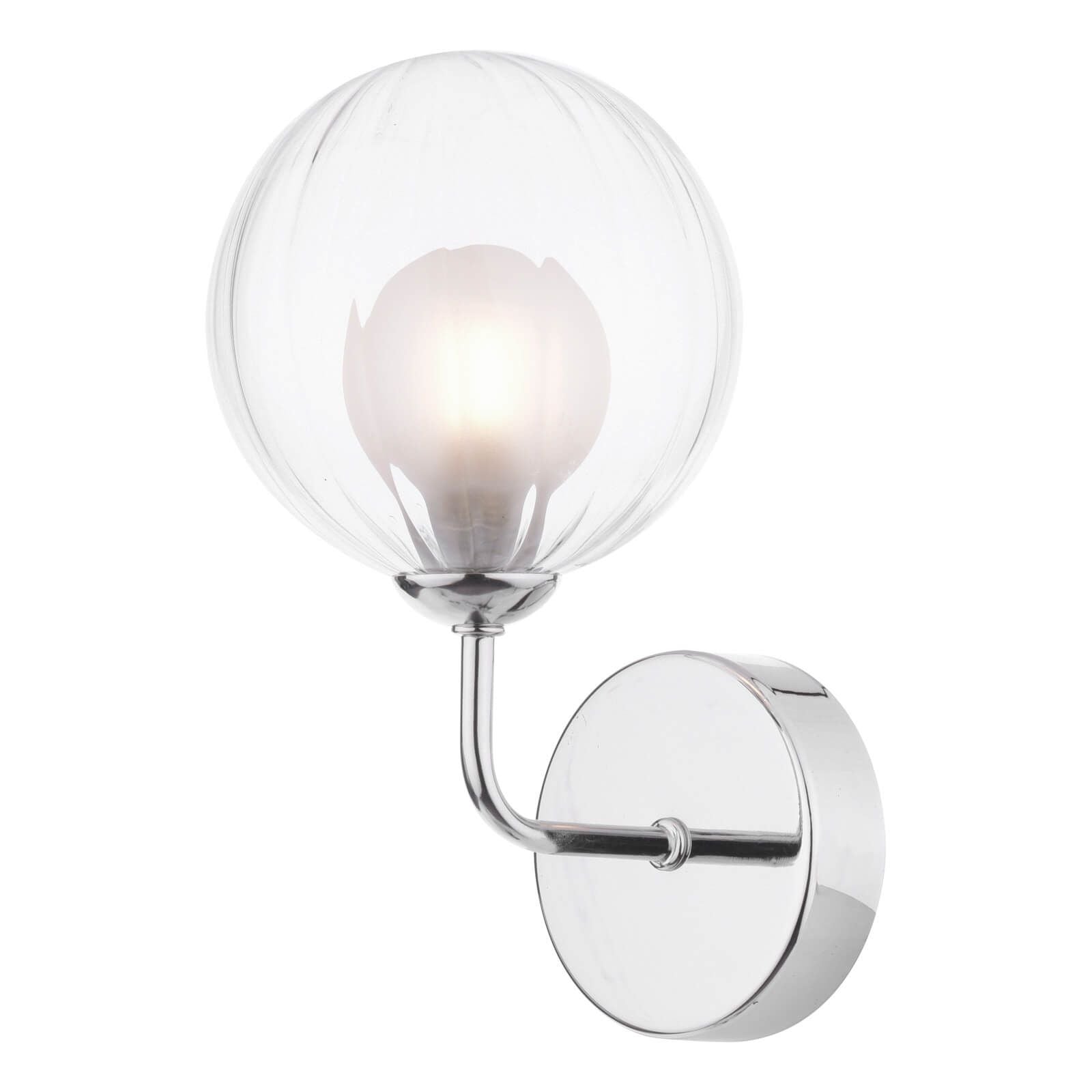 Feya Wall Light Antique Bronze/Polished Chrome/Matt Black - Finish 