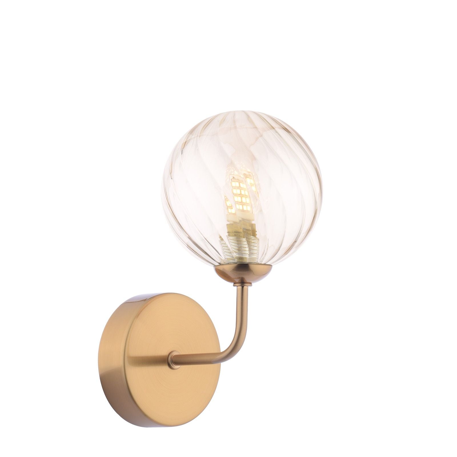 Feya Wall Light Antique Bronze/Polished Chrome/Matt Black - Finish