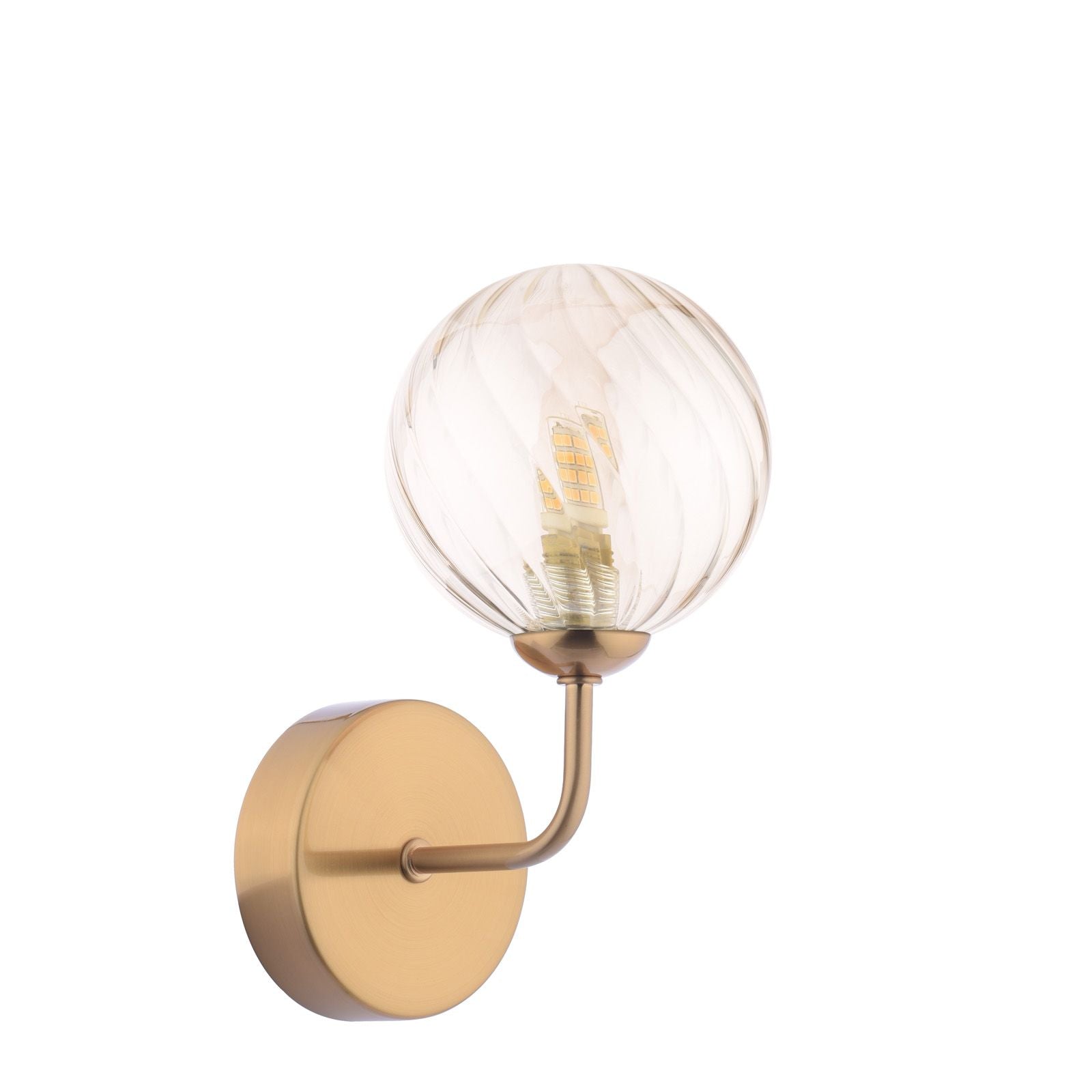 Feya Wall Light Antique Bronze/Polished Chrome/Matt Black - Finish