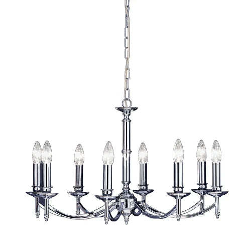 Camilla 3/5/8Lt Fitting - Bronze /Chrome Finish